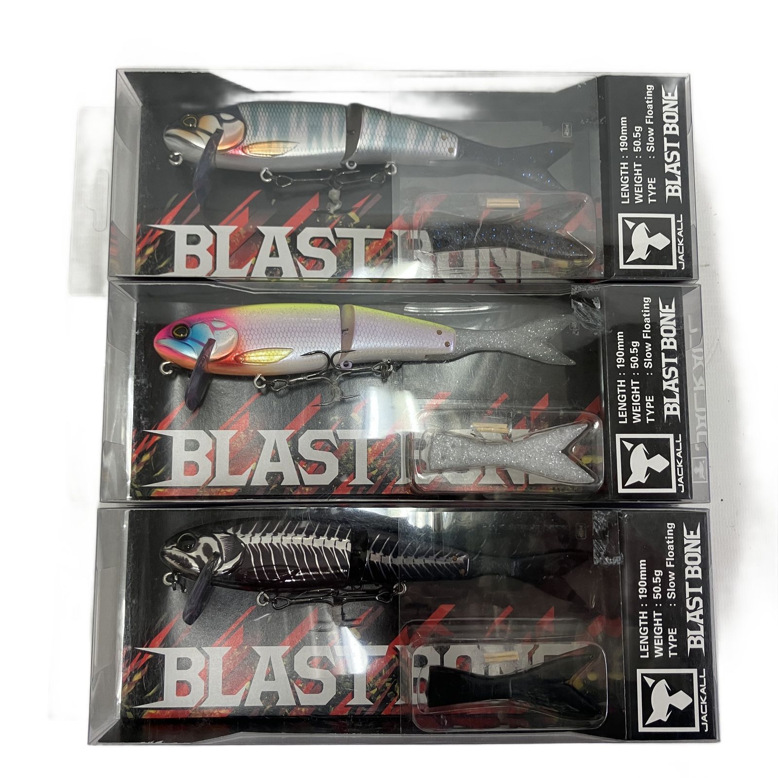 JACKALL BLAST BONE ジャッカル ブラストボーン 3個セット JACKALL BLAST BONE ジャッカル ブラストボーン 3個セット