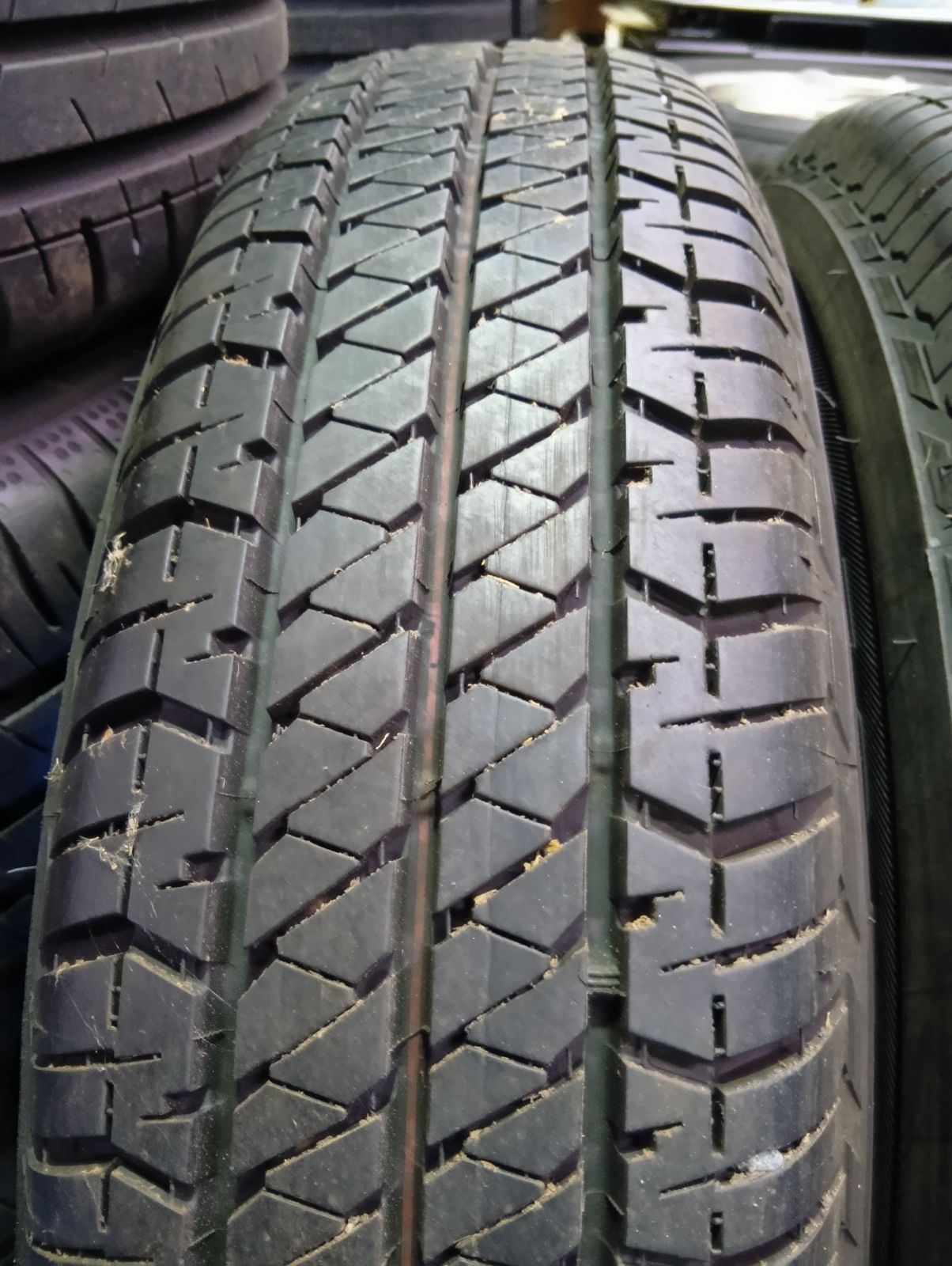 2本 ブリヂストン デューラー H/T 175/80R16 2019年製 8mm JB64