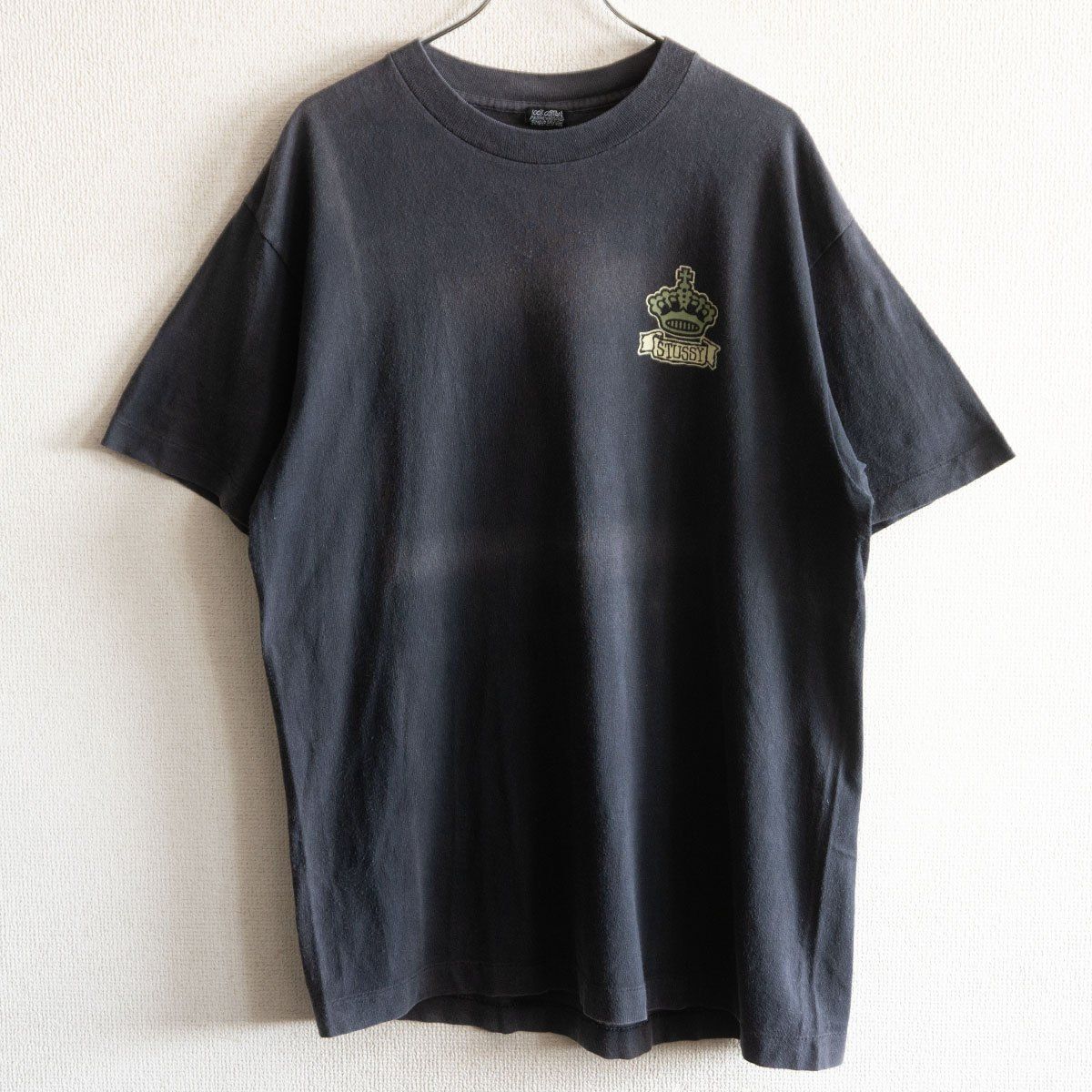 80s/USA製】OLD STUSSY【両面プリント Tシャツ】L ステューシー 