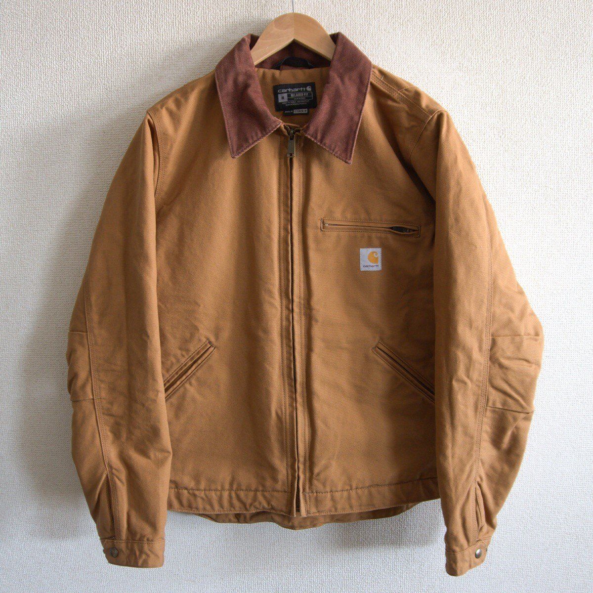 美品】Carhartt【Detroit Jacket デトロイトジャケット】M ブラウン 