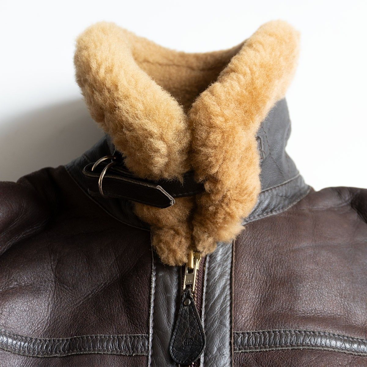 希少】AVIATION LEATHER CRAFT【RAF IRVIN ムートン フライト 