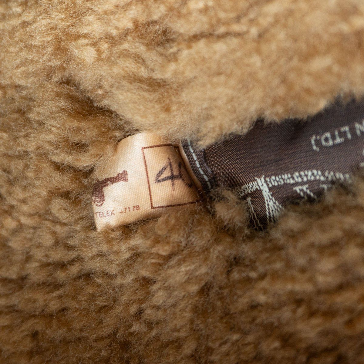 希少】AVIATION LEATHER CRAFT【RAF IRVIN ムートン フライト 
