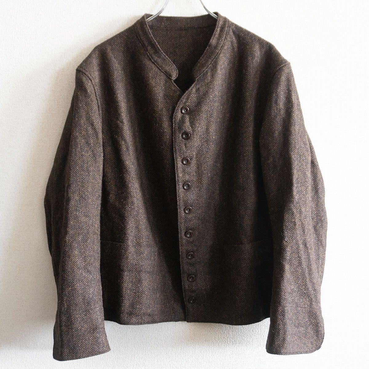 【美品/ビッグサイズ】 ANATOMICA 【シェットランド ツイード ドルマン ジャケット】 XL アナトミカ 26030504 美品/ビッグサイズ】 ANATOMICA 【シェットランド ツイード ドルマン