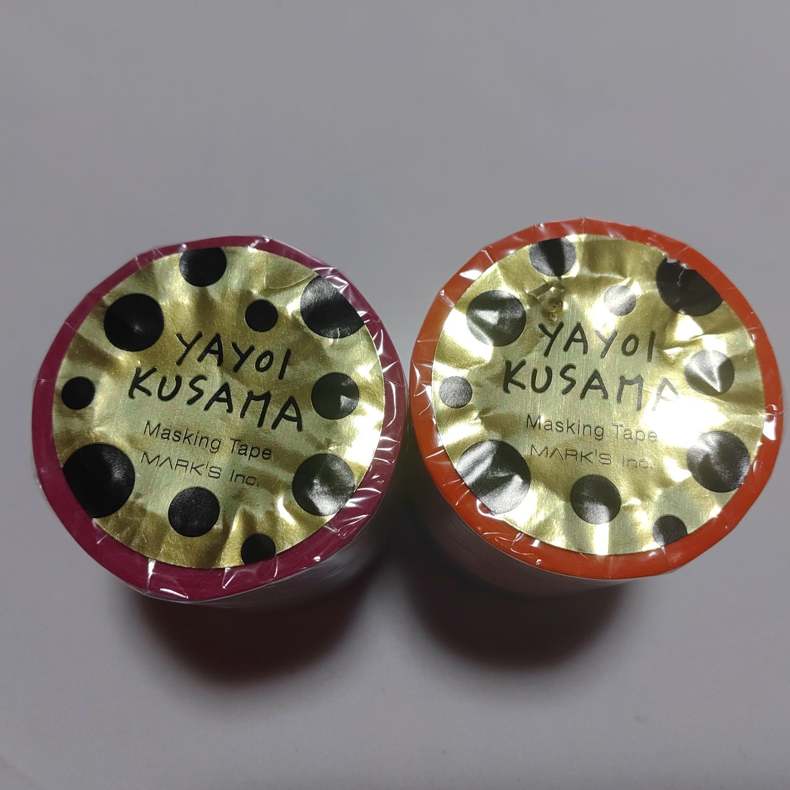 ［希少★未開封セット］草間彌生 マスキングテープ KUSAMA YAYOI 新品未開封】 草間彌生 マスキングテープ 3巻セット×2種（計6巻