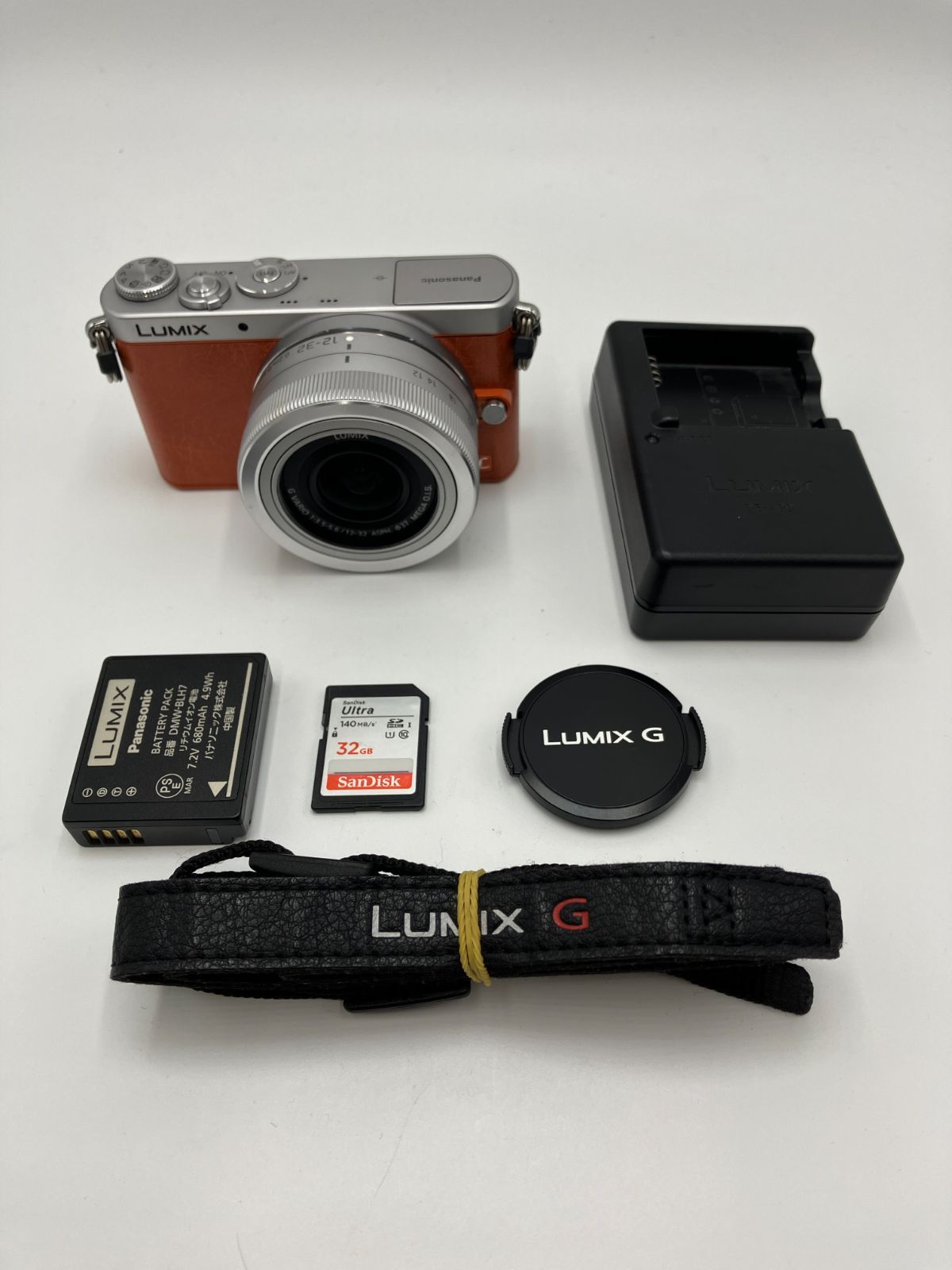 動作確認済】Panasonic LUMIX DMC-GM1 12-32mm 標準ズームレンズキット 