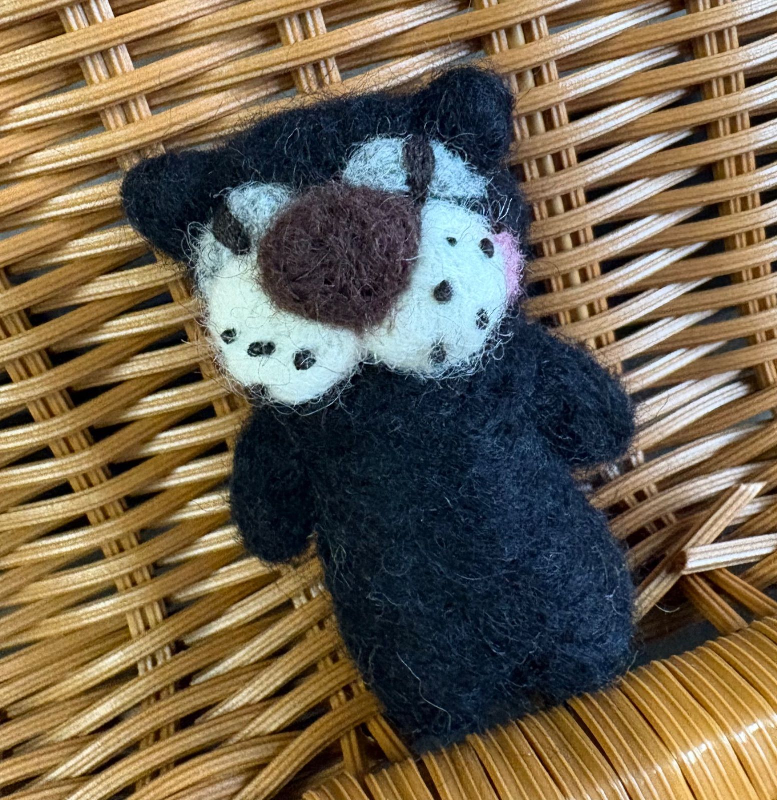 羊毛フェルト 猫① ハンドメイド - メルカリ