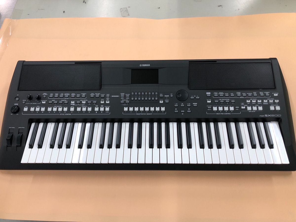 新品・未使用品】YAMAHA PSR-SX600 61鍵盤 ポータブル ヤマハ