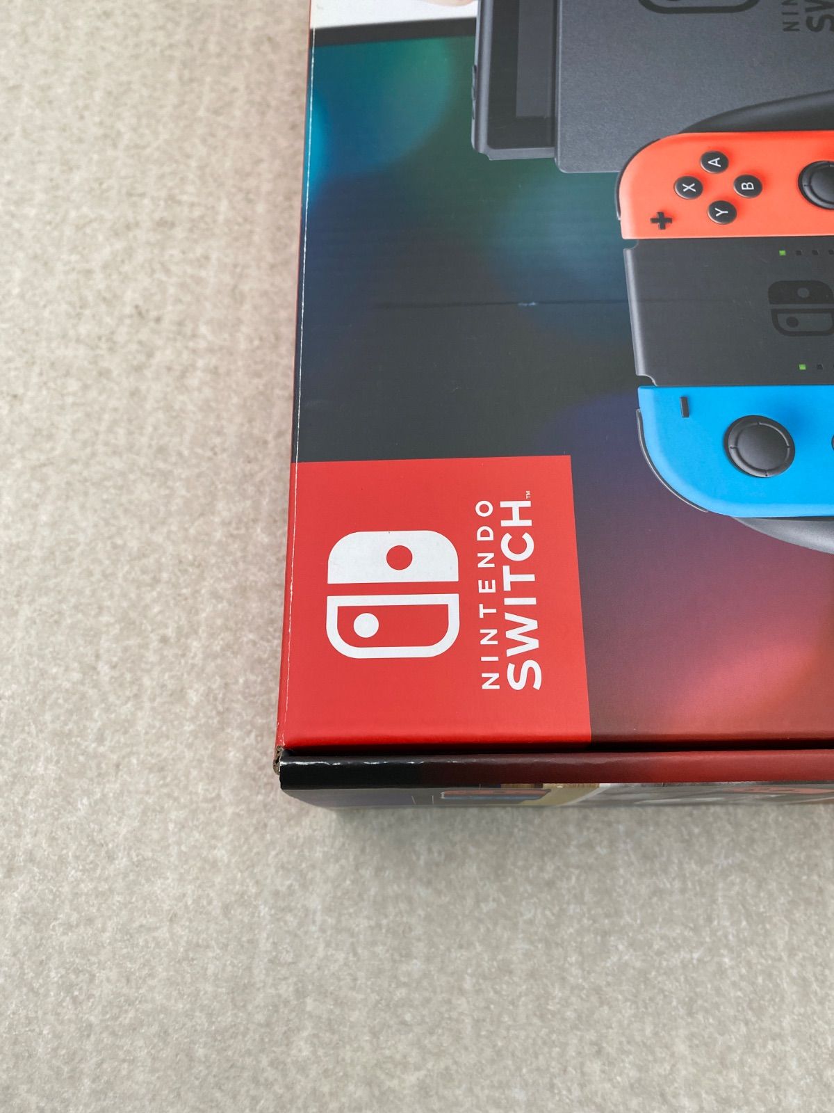 ◇Nintendo Switch Joy－Con（L） ネオンブルー／（R） ネオンレッド