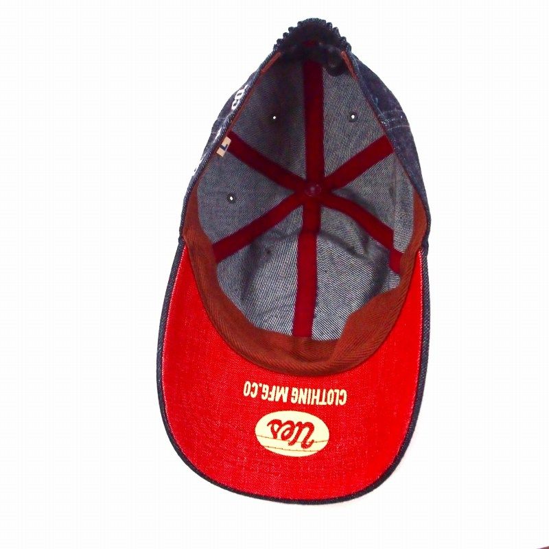 ✳️極美品 UES デニムキャップ インディゴ 定番モデル メルカリ