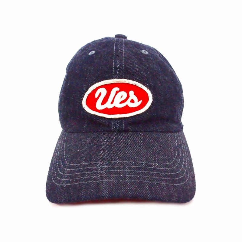 ✳️極美品 UES デニムキャップ インディゴ 定番モデル メルカリ