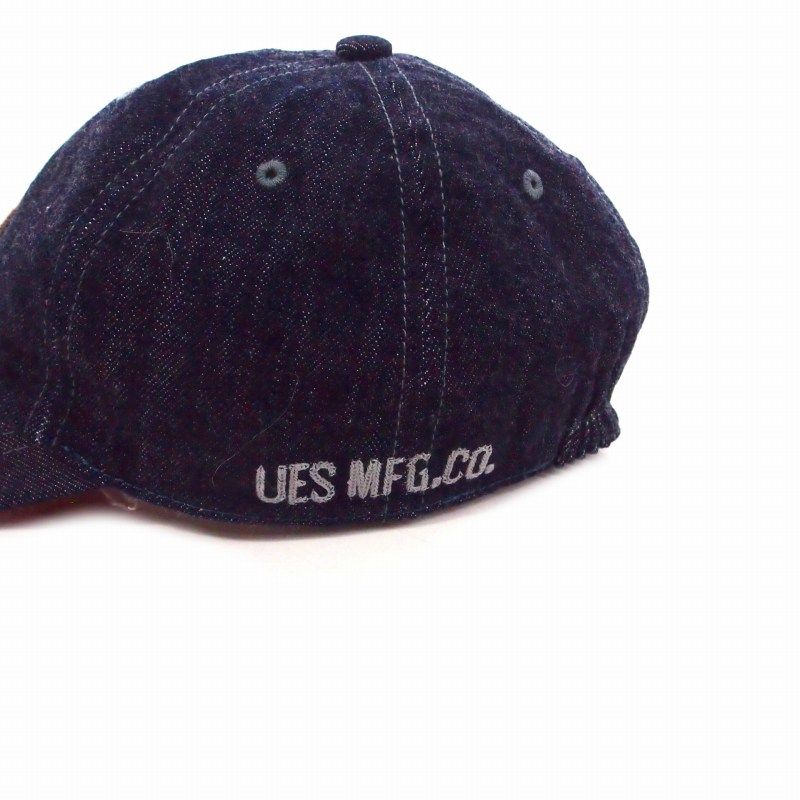 ✳️極美品 UES デニムキャップ インディゴ 定番モデル メルカリ