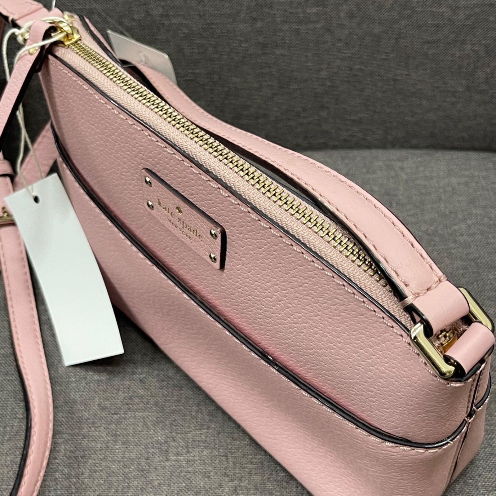 NPA】タグ付き kate spade ケイトスペード ショルダーバッグ ピンク 