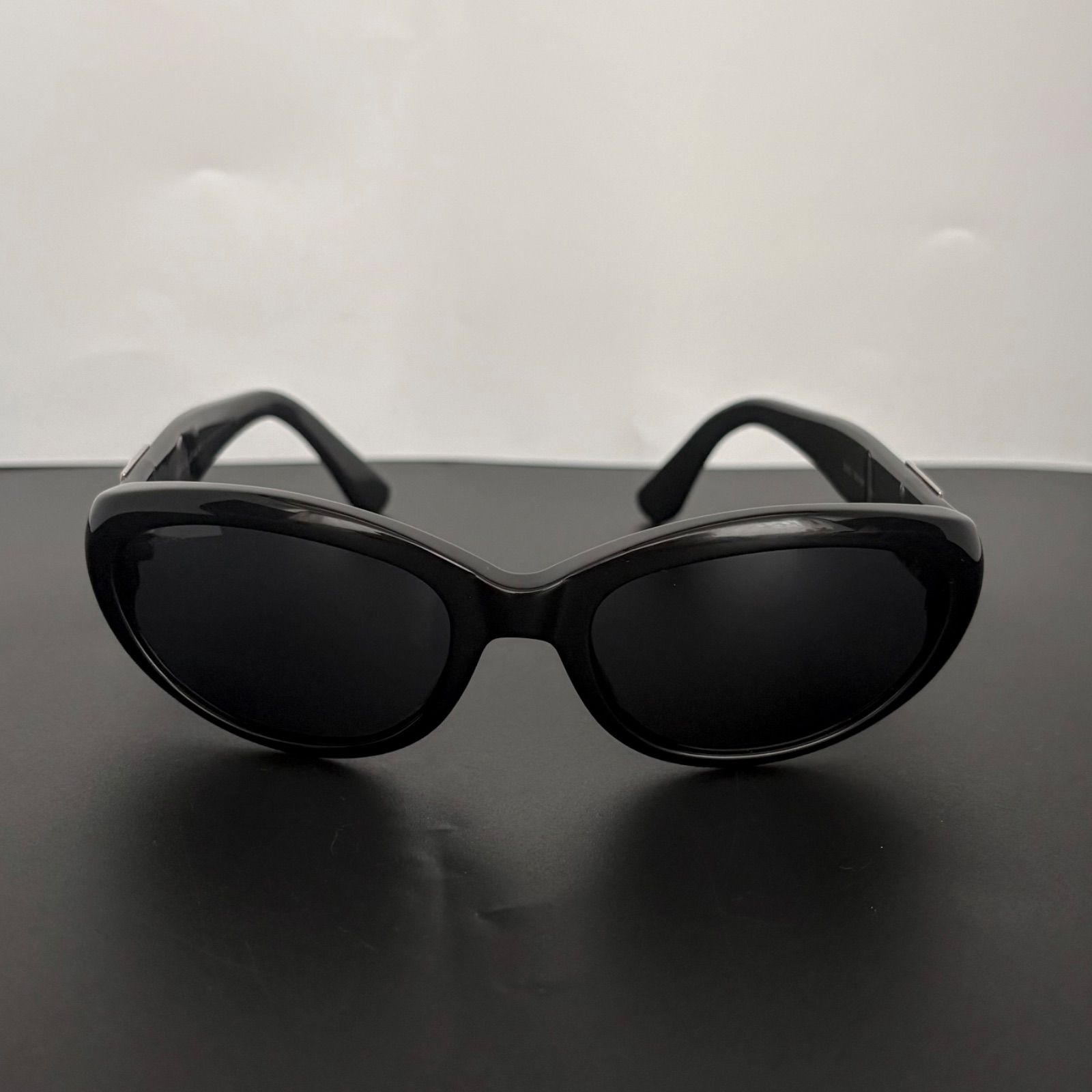 美品 ブルガリ BVLGARI サングラス オーバル 810 ブラック 黒 oval 