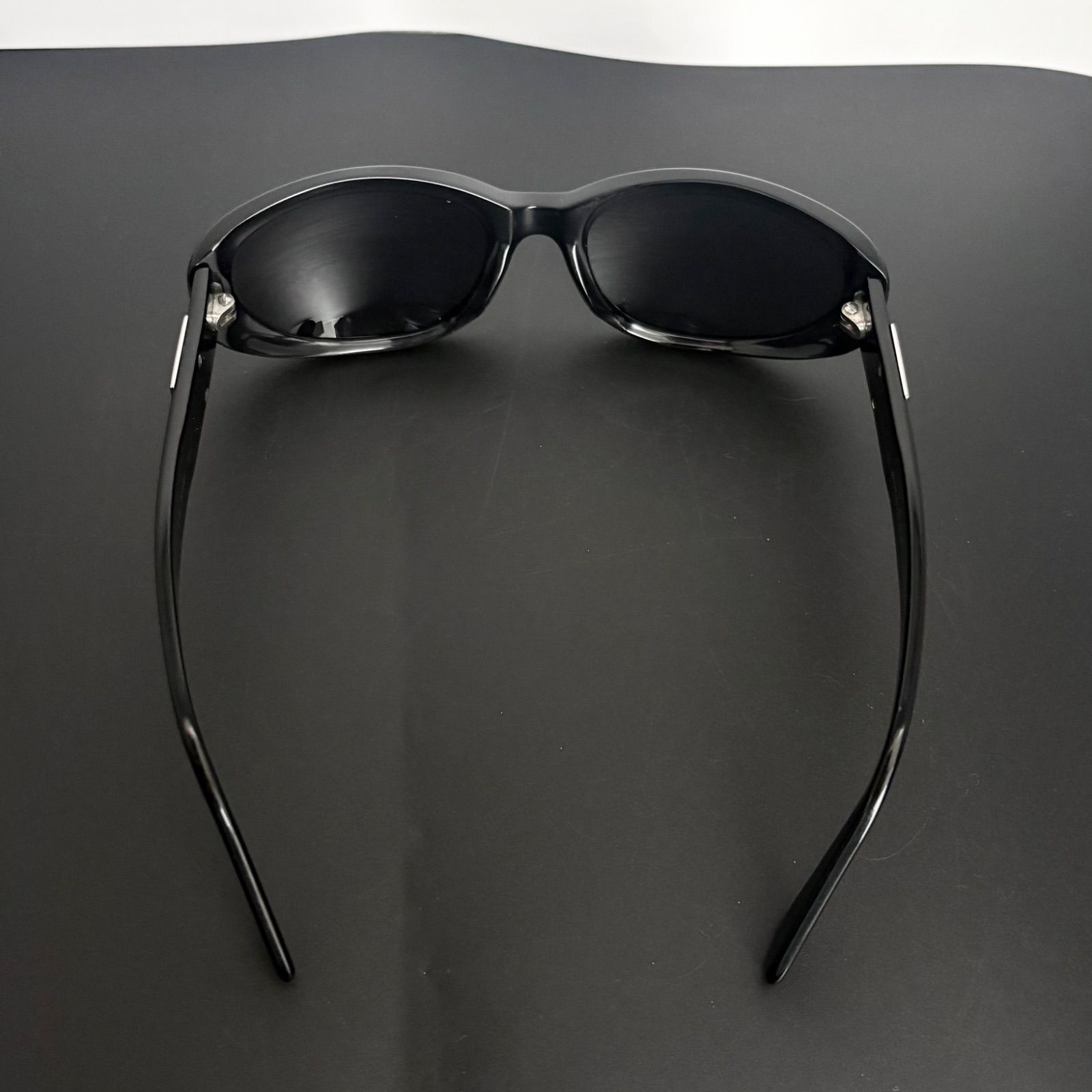 美品 ブルガリ BVLGARI サングラス オーバル 810 ブラック 黒 oval 