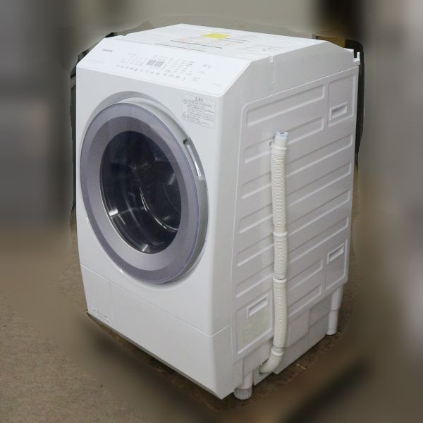 中古美品 動作品 東芝 ドラム式 電気洗濯乾燥機 2025年製 TW-127XH4L