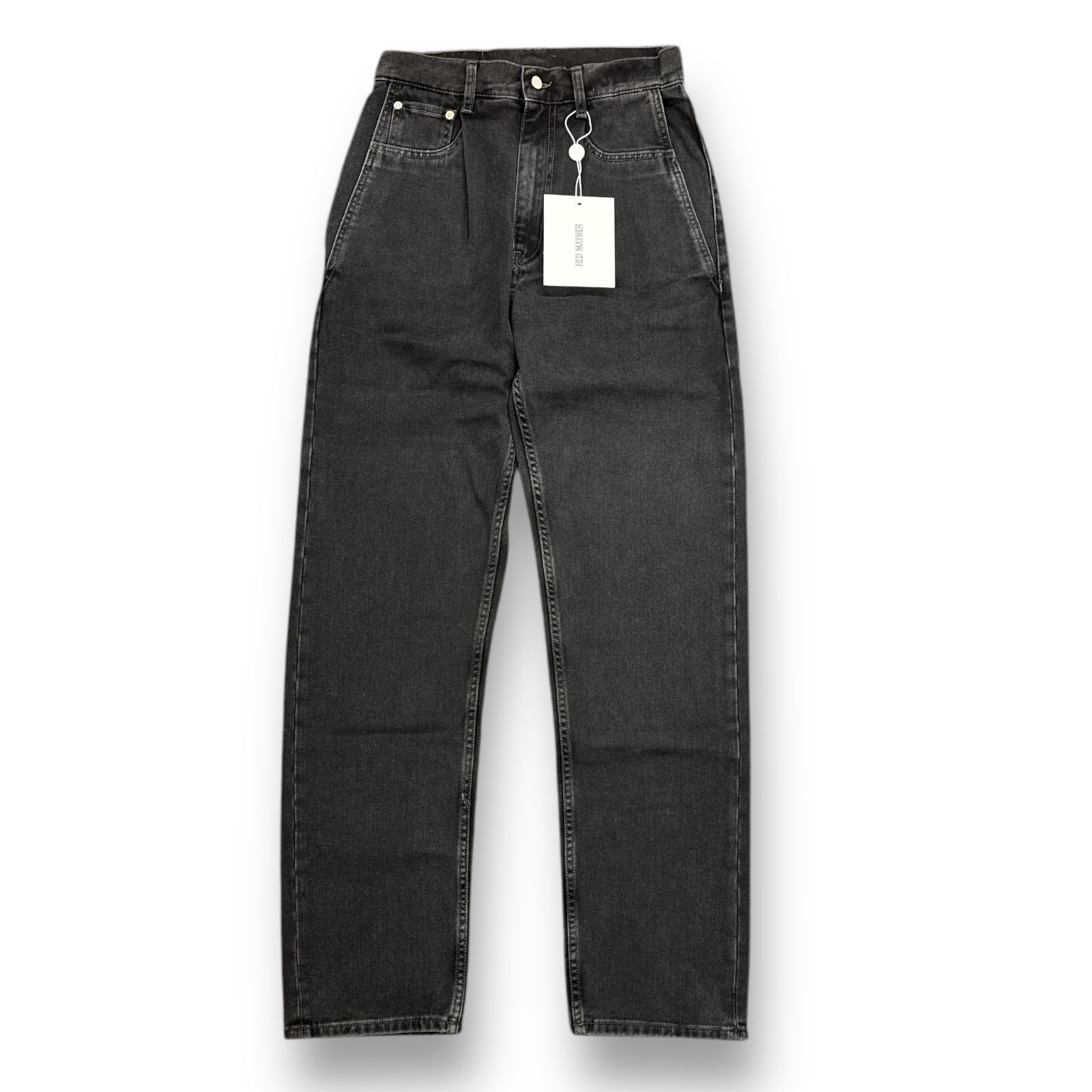 未使用 HED MAYNER 24AW Black Fade Denim Pants ブラックデニム パンツ ジーンズ ヘドメイナー HMMY67009T  ブラック S （81970A4） 未使用 HED MAYNER 24AW Black Fade Denim Pants ブラックデニム