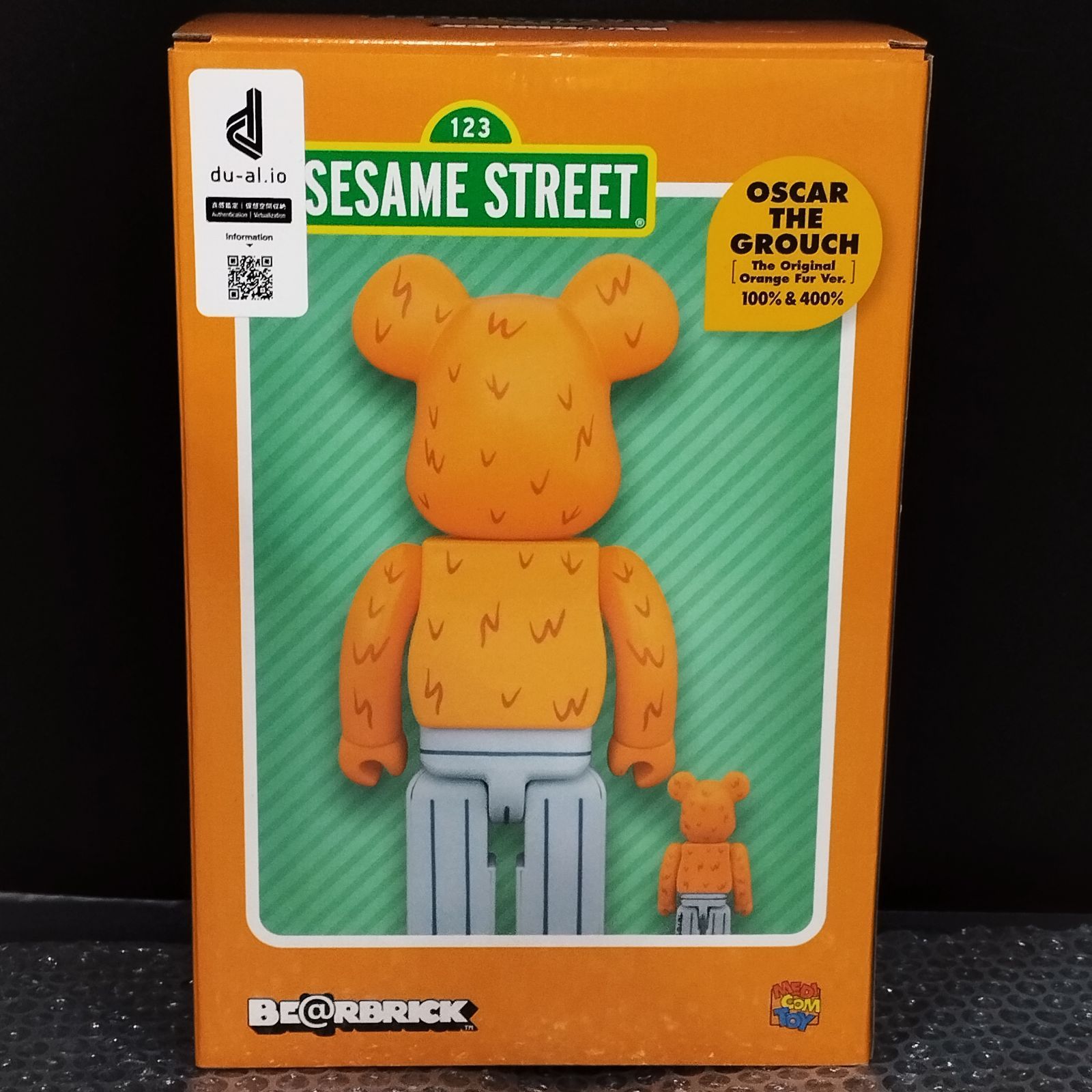 BE@RBRICK OSCAR THE GROUCH 100％ & 400％ 【公式通販】