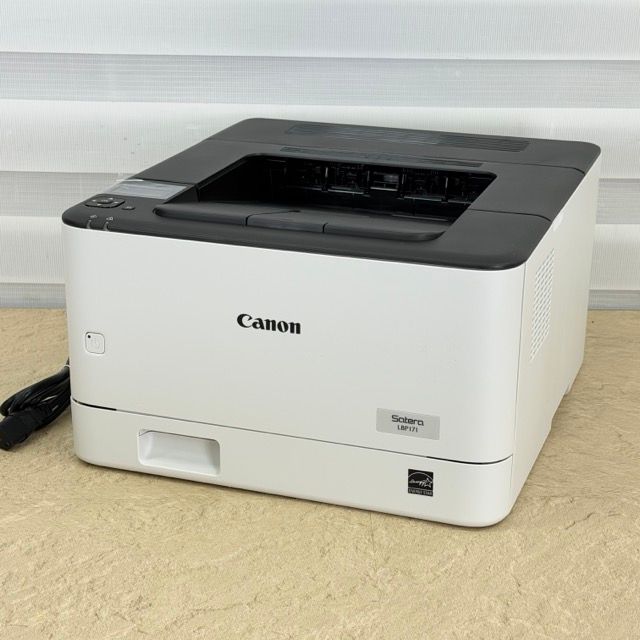 場所を取らないコンパクトさ】Canon キャノン A4モノクロレーザー