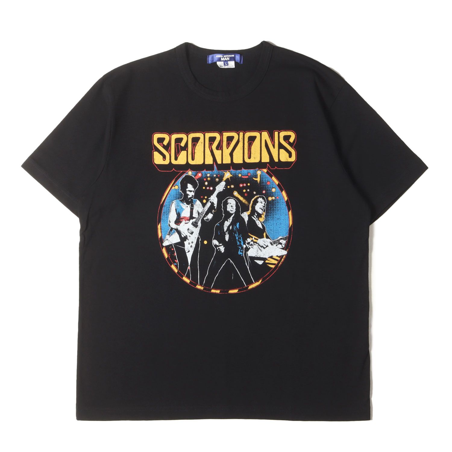 美品】JUNYA WATANABE MAN COMME des GARCONS Tシャツ ブラック サイズ