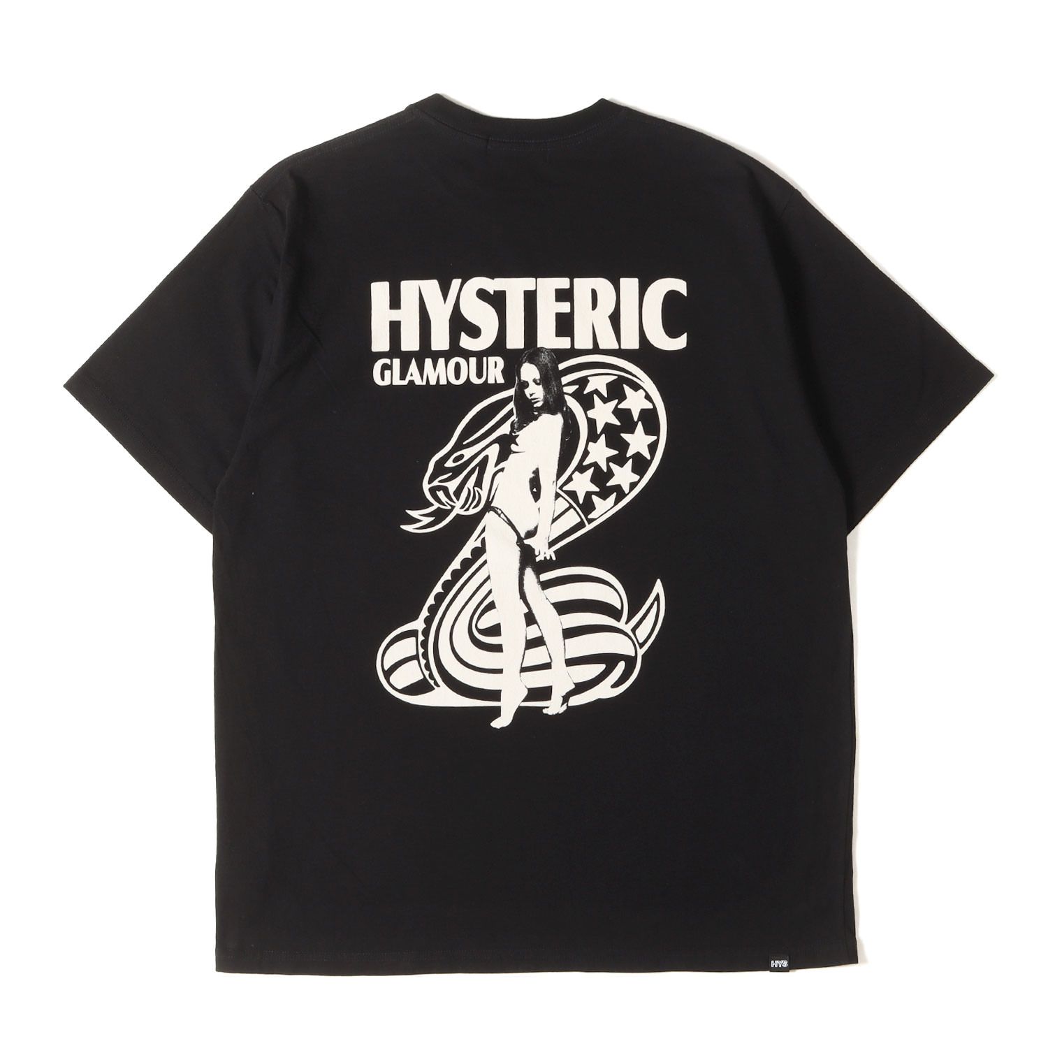 美品】HYSTERIC GLAMOUR ヒステリックグラマー Tシャツ ブラック 黒 