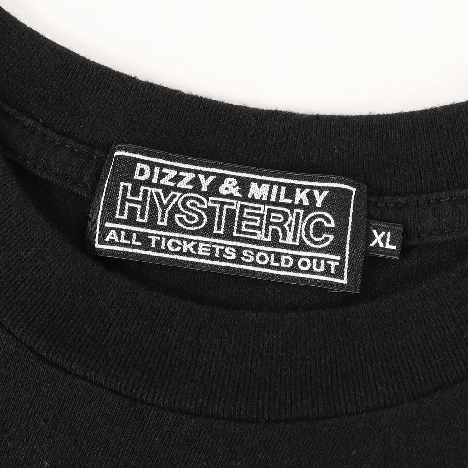 美品】HYSTERIC GLAMOUR ヒステリックグラマー Tシャツ ブラック 黒 