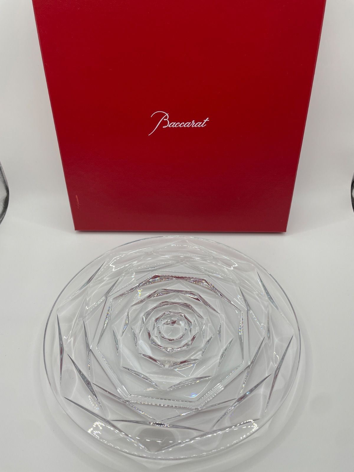 未使用】Baccarat バカラ スウィングプレート L - メルカリ