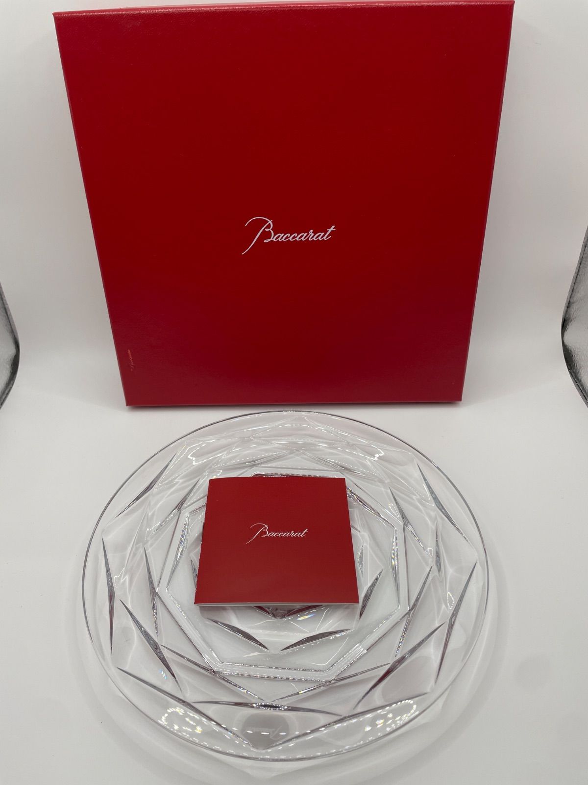 未使用】Baccarat バカラ スウィングプレート L - メルカリ 未使用】Baccarat バカラ スウィングプレート L - メルカリ
