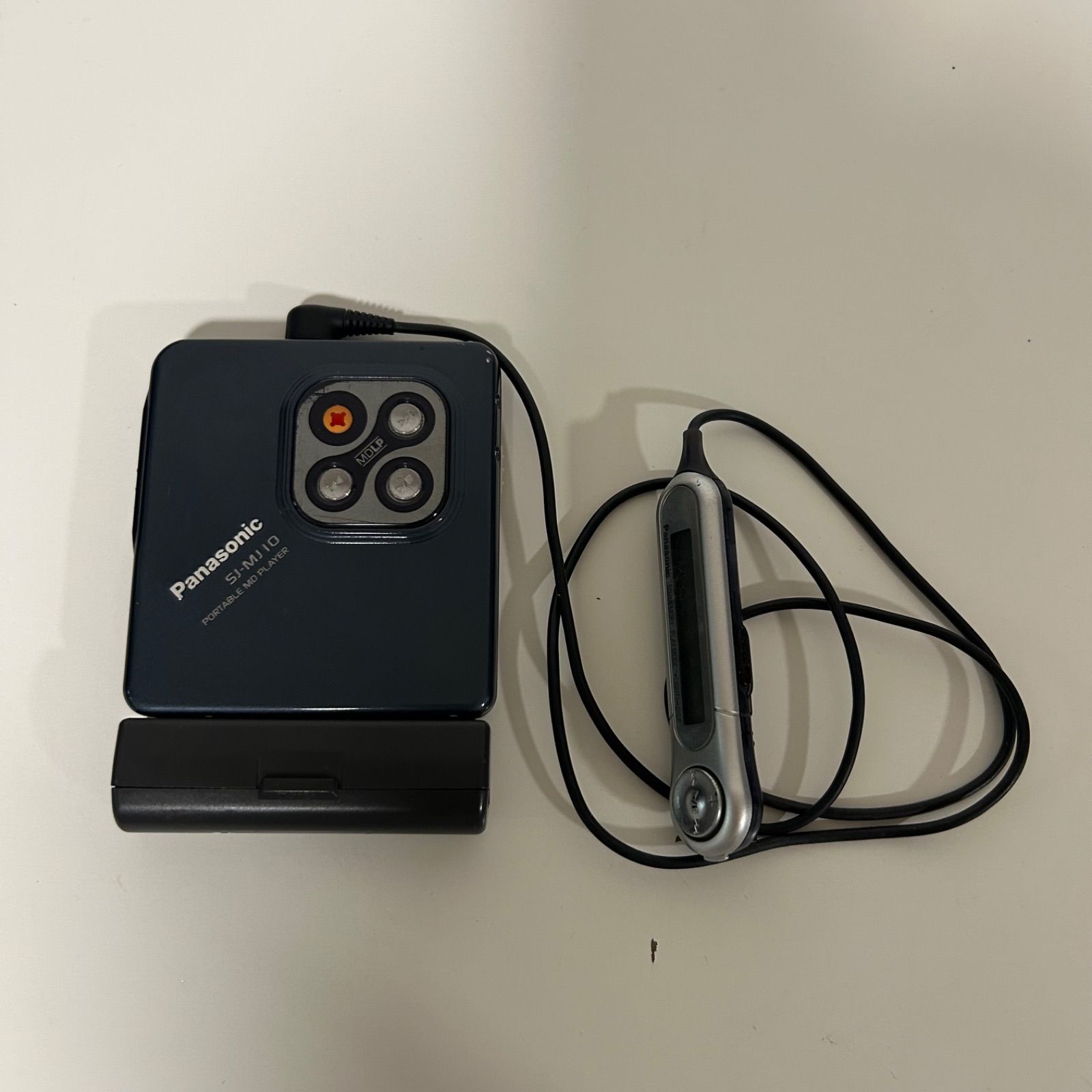 ジャンク品】Panasonic SJ-MJ10 ポータブルMDプレーヤー - メルカリ