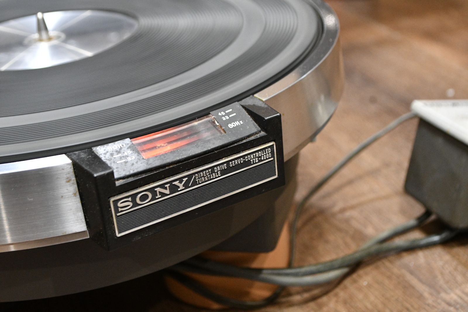 名機 SONY TTS-4000 ターンテーブル ソニー 動作未確認 ジャンク SONY TTS-4000ターンテーブル 動作良好 - メルカリ
