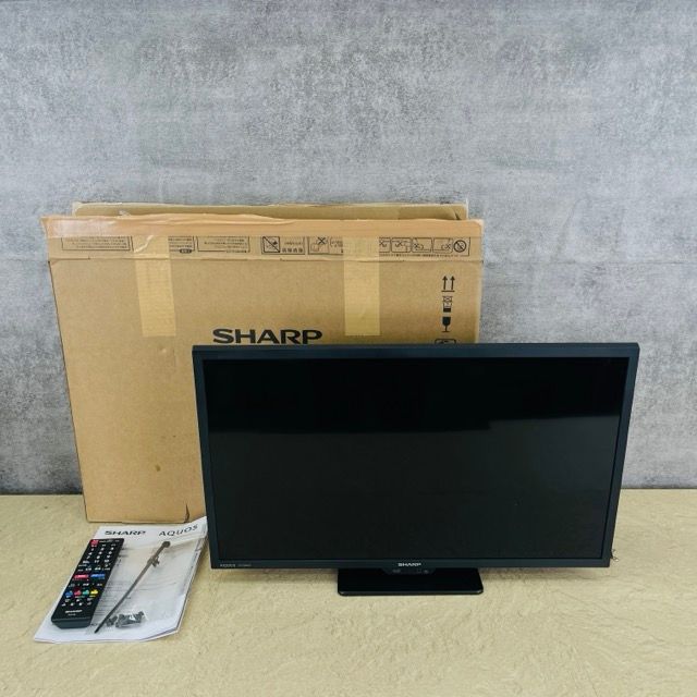 美品 動作保証 SHARP シャープ 24インチ液晶テレビ LC-24K40 リモコン付き 一人暮らし 寝室等 22130 SHARP シャープ 液晶テレビ 美品☆SHARP C24DE HDMI