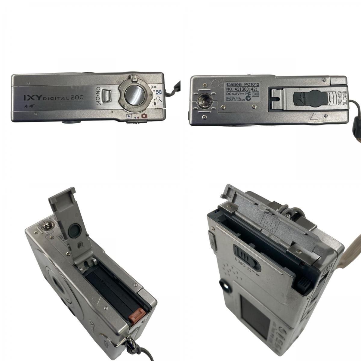 186000 通電確認のみ Canon キャノン IXY DIGITAL 200 コンパクト