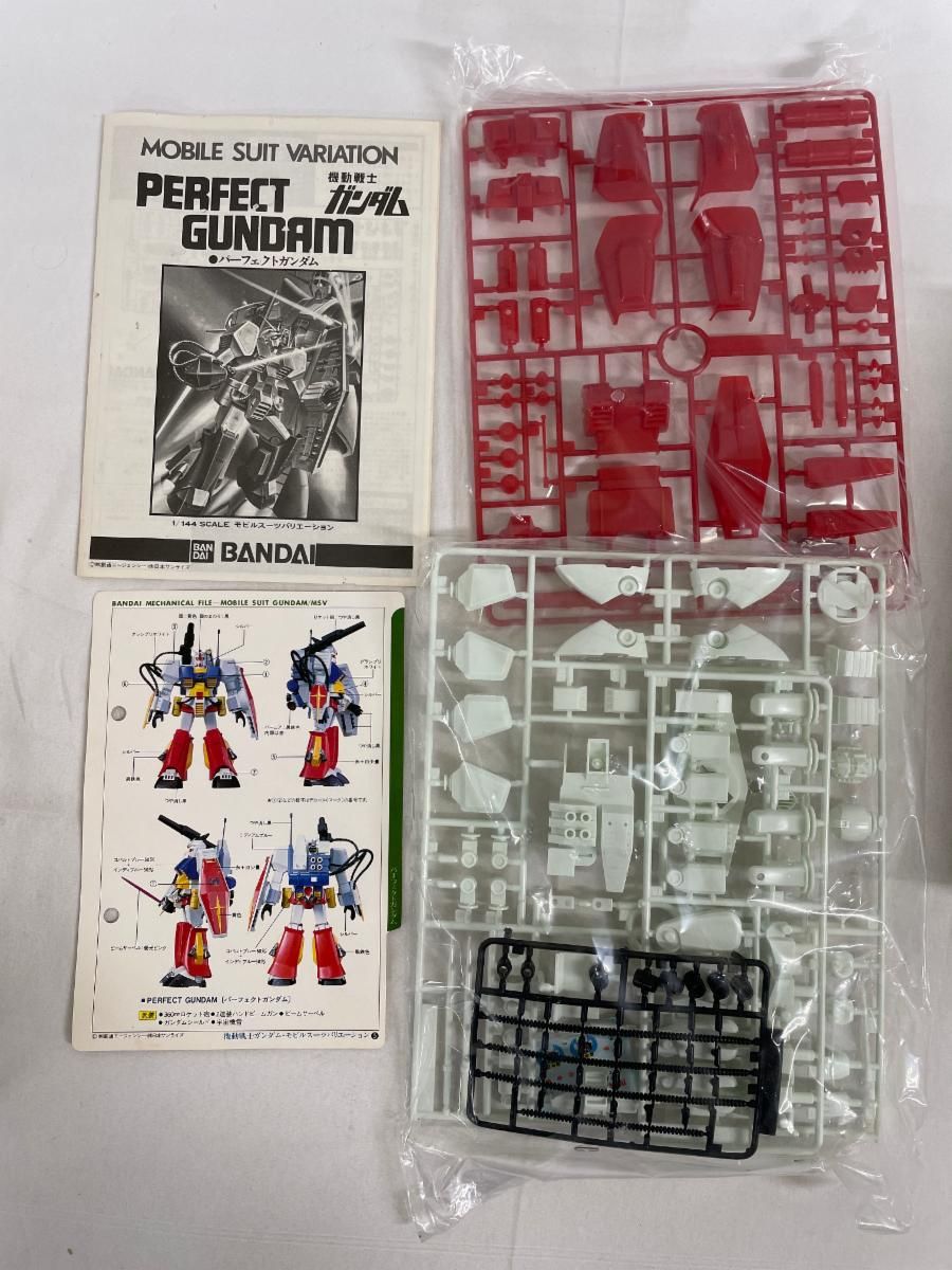 JAN無し版] 1/144 RX-78 パーフェクトガンダム 「機動戦士ガンダム MSV