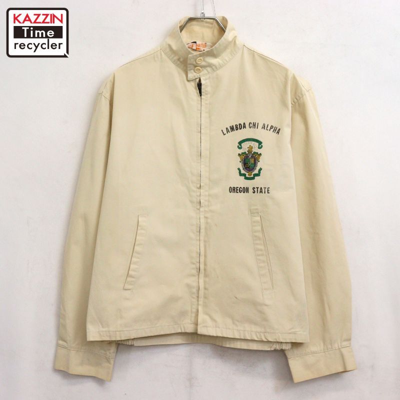 格安，100%新品】 60s vintage カレッジ スイングトップ メンズ 表記M