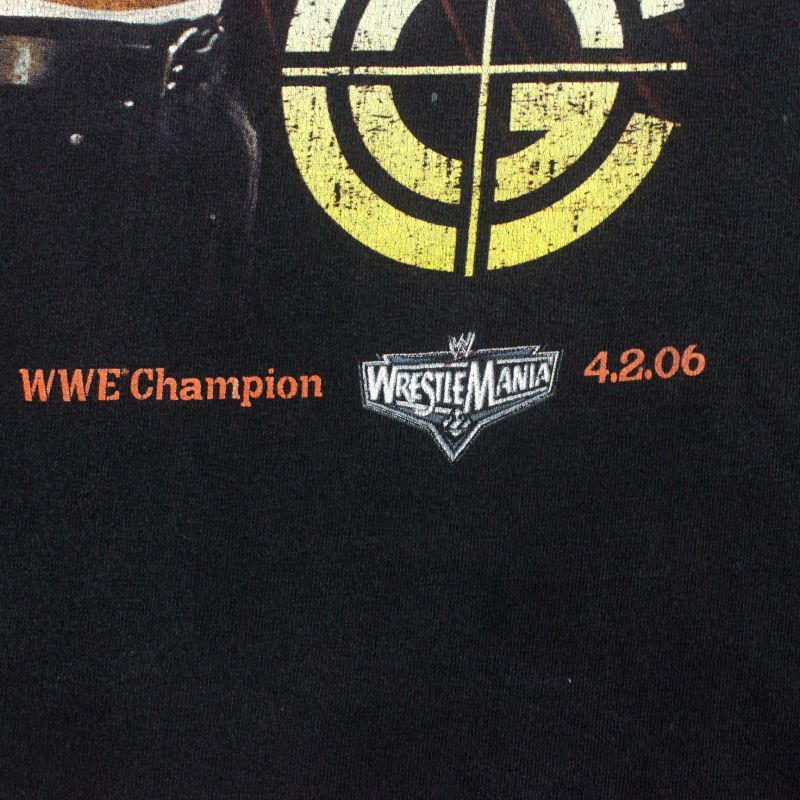 00s WWE プロレス ジョン・シナ 半袖Tシャツ メンズ 表記Lサイズ 