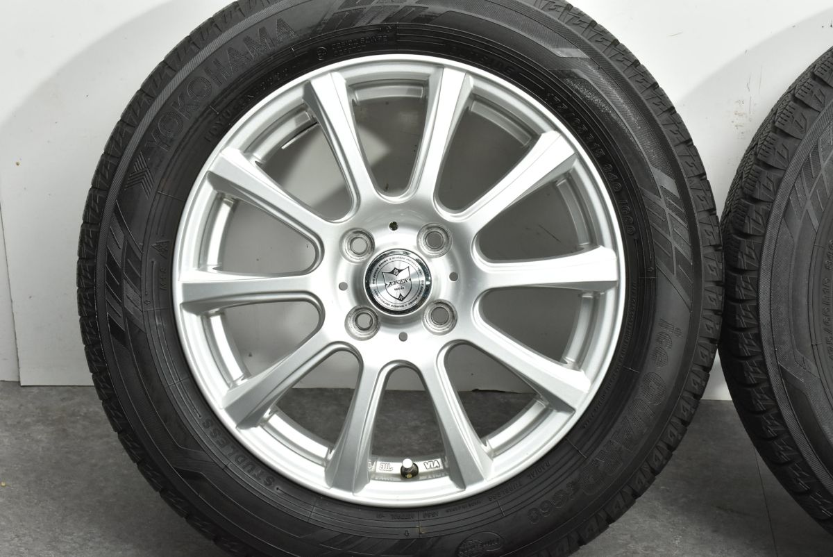 バリ溝】JOKER 15in 5.5J +42 PCD100 ヨコハマ アイスガード IG60 175