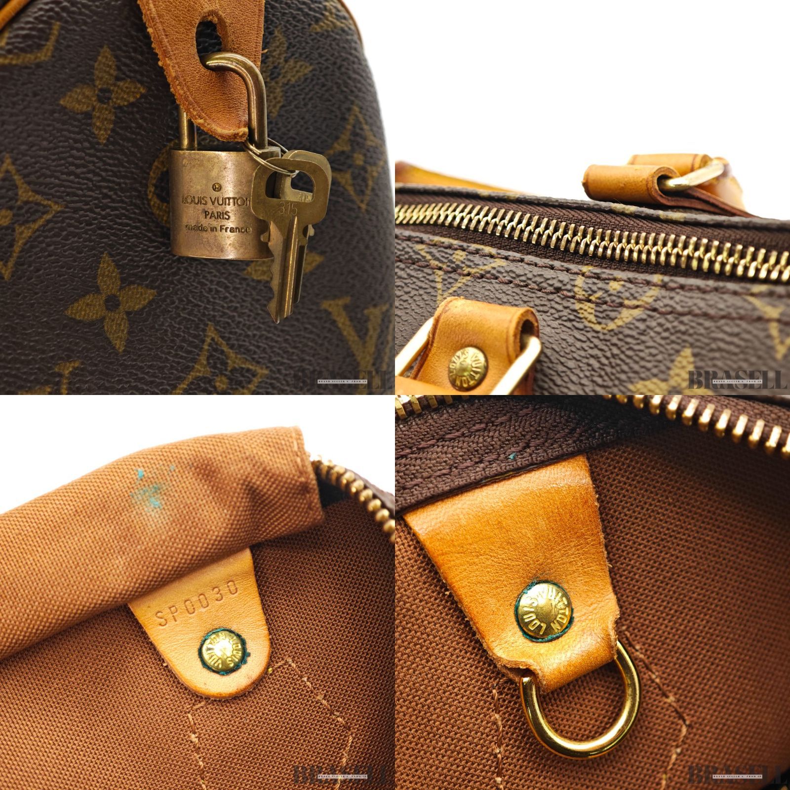 LOUIS VUITTON モノグラム スピーディー35 M41524 バッグ ハンドバッグ
