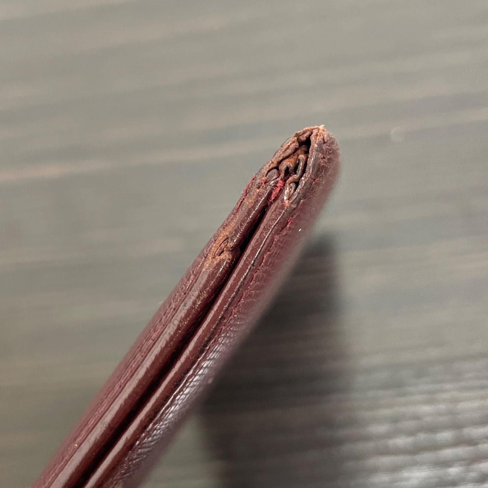 i)Cartier カルティエ 長財布 札入れ カード入れ マストライン 2Cロゴ 