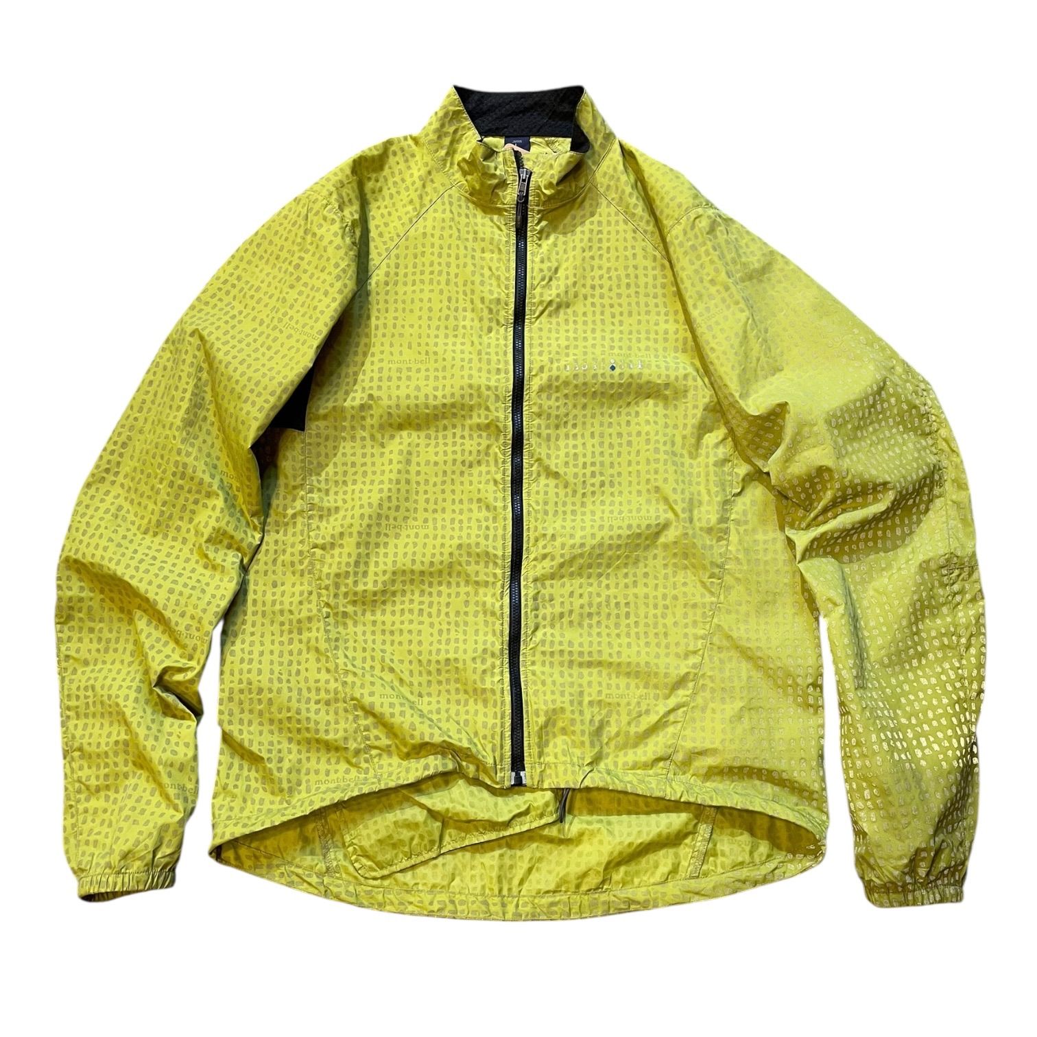 mont-bell Reflector Cycling Jacket 黄 L モンベル リフレクター 