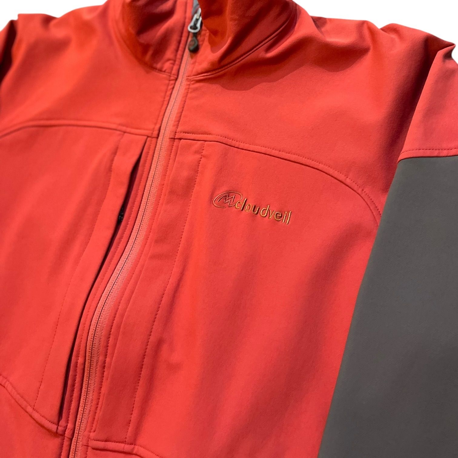 Cloudveil Soft Shell Jacket 赤 S クラウドベイル ソフトシェル 