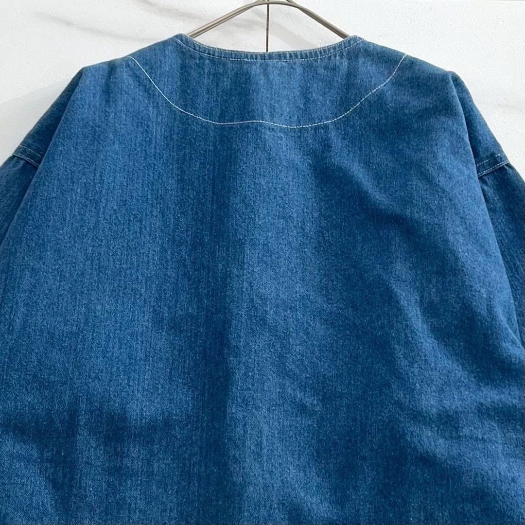 ISSEY MIYAKE denim coat Blue cotton XL - メルカリ
