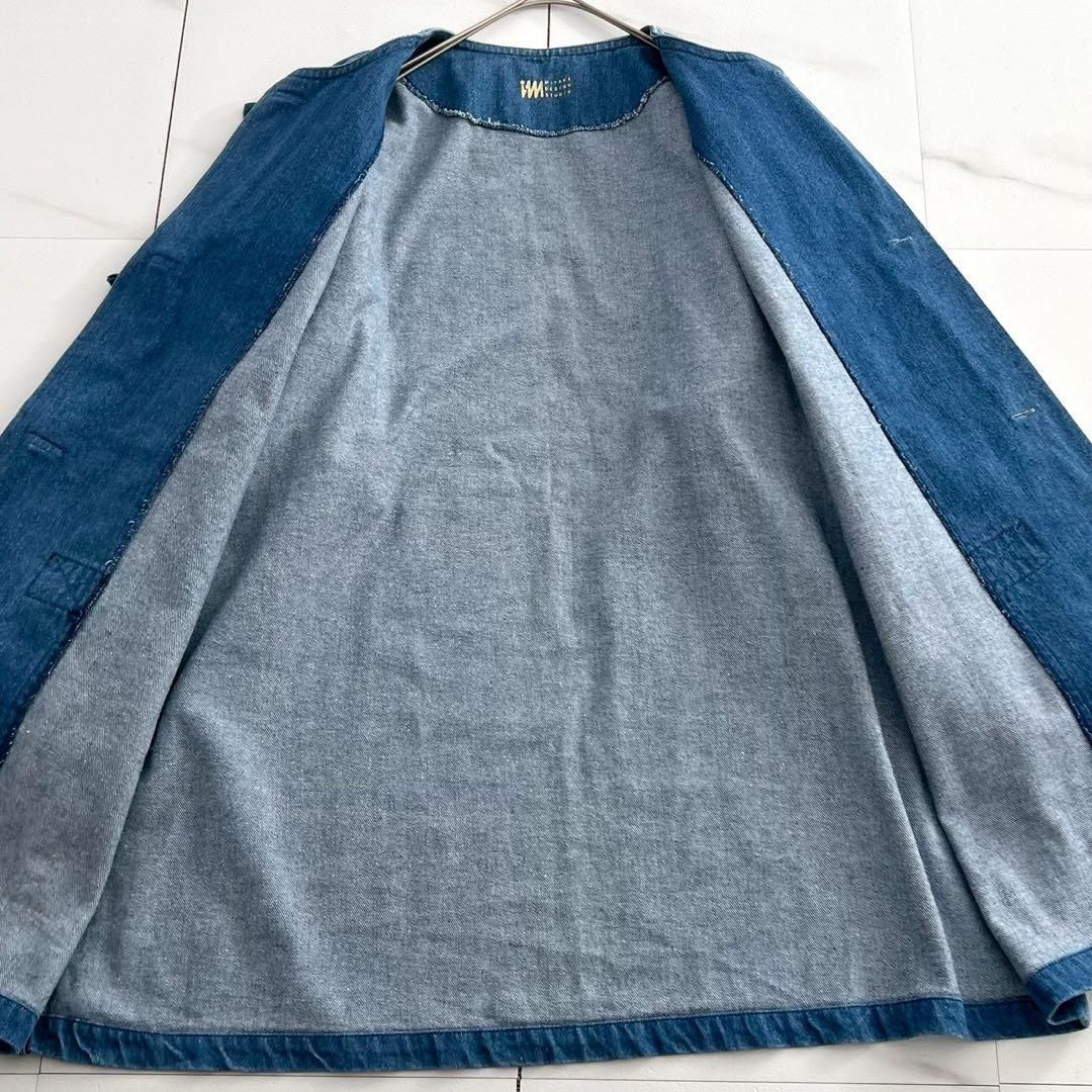 ISSEY MIYAKE denim coat Blue cotton XL - メルカリ