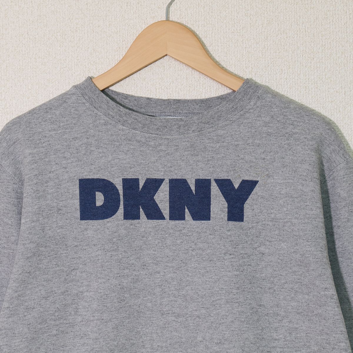 90s DKNY CLASSIC クルーネック スウェット ヴィンテージ L ヘザー 