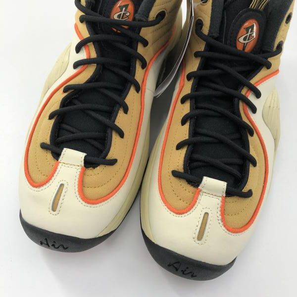 中古】NIKE AIR PENNY 2 スニーカー 27.5cm DV7229-700 アイボリー