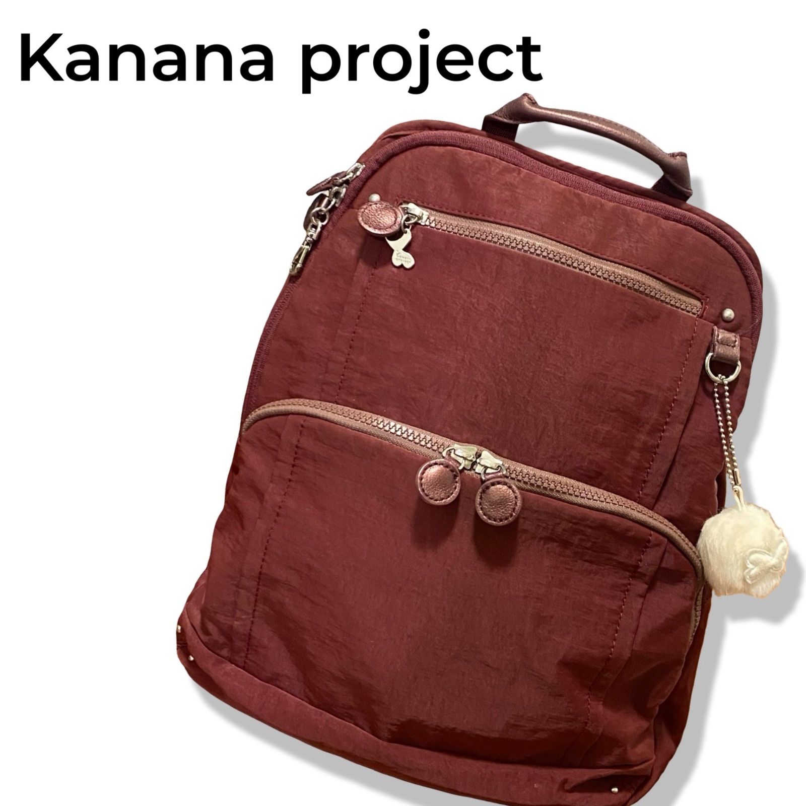 【新品】ACE カナナプロジェクト 2way リュック レッド 多機能 レザー Kanana project カナナプロジェクト 2wayリュック ショルダーバッグ