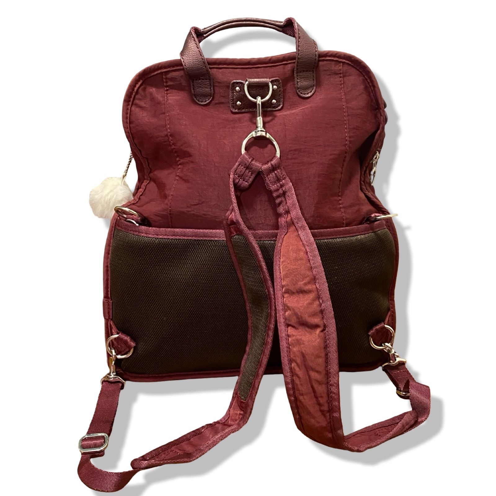 【新品】Kanana project トラベルリュック レッド Kanana project カナナプロジェクト 2wayリュック ショルダーバッグ