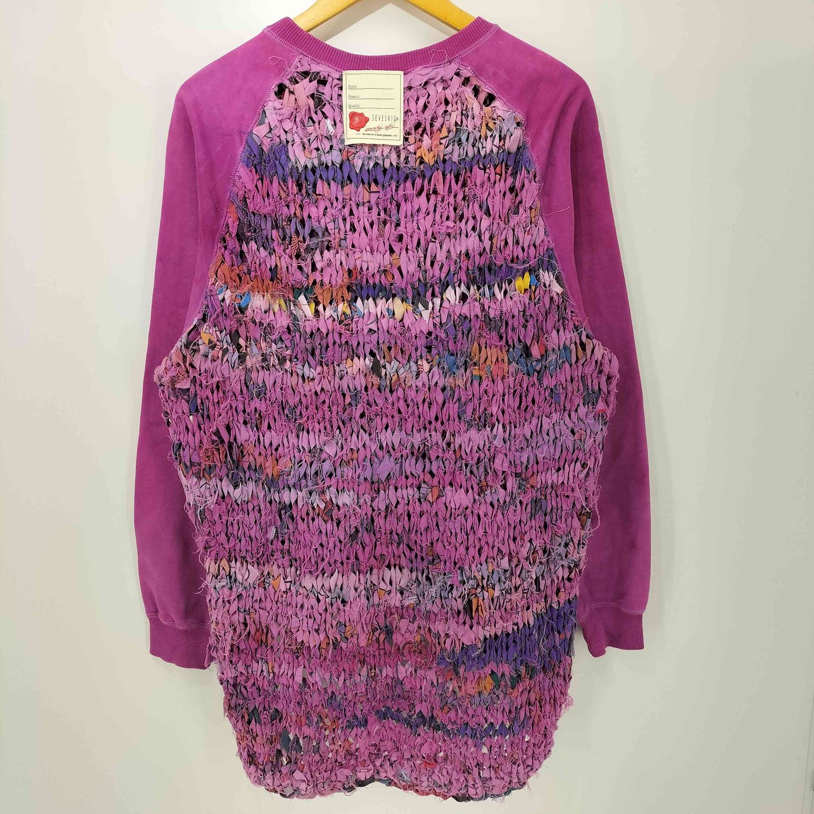 セヴシグ SEVESKIG Vintage S.W Shirt Ver.Crooked Love スウェット 