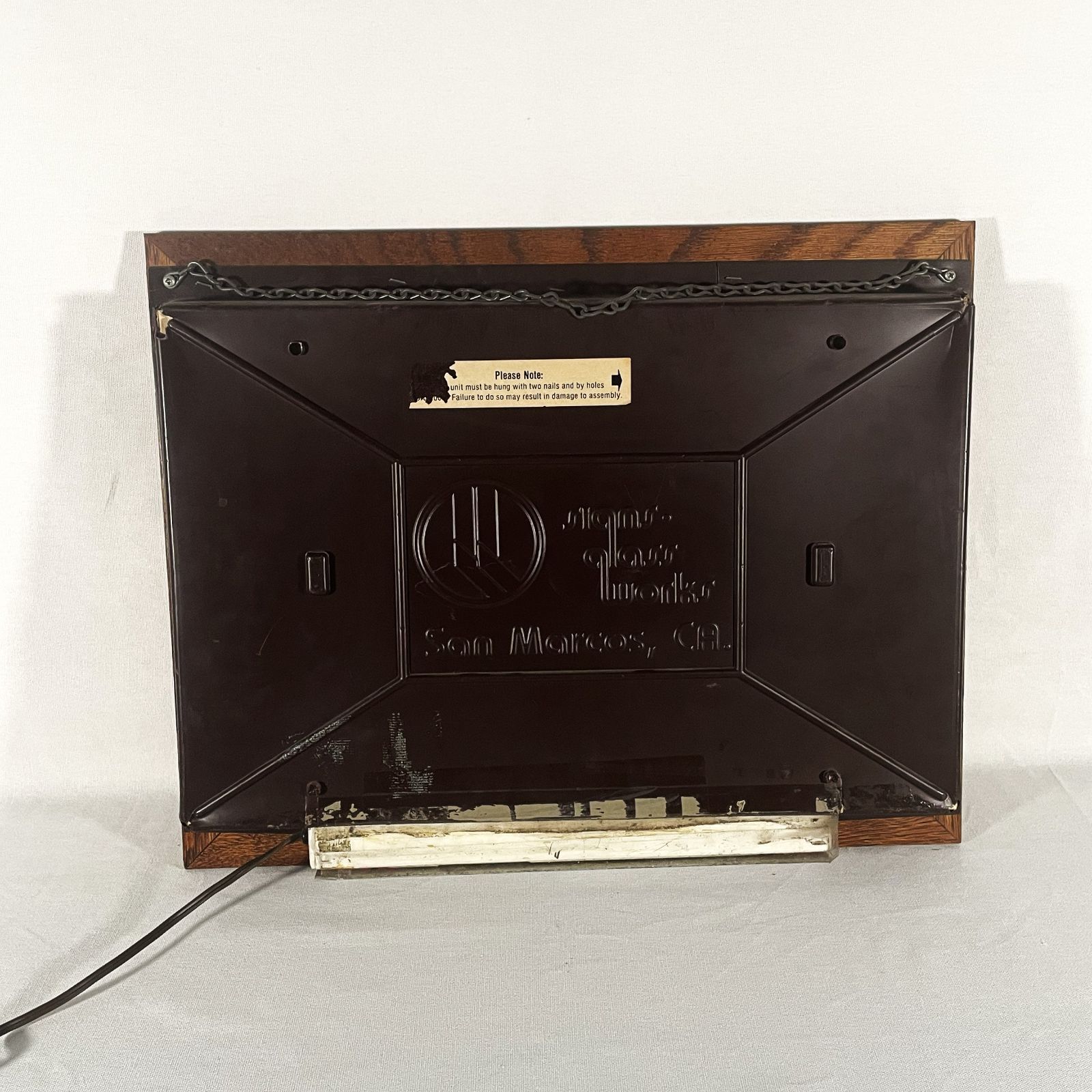 80s Moosehead Beer Lighted Pub Mirror ムースヘッド パブミラー 80 