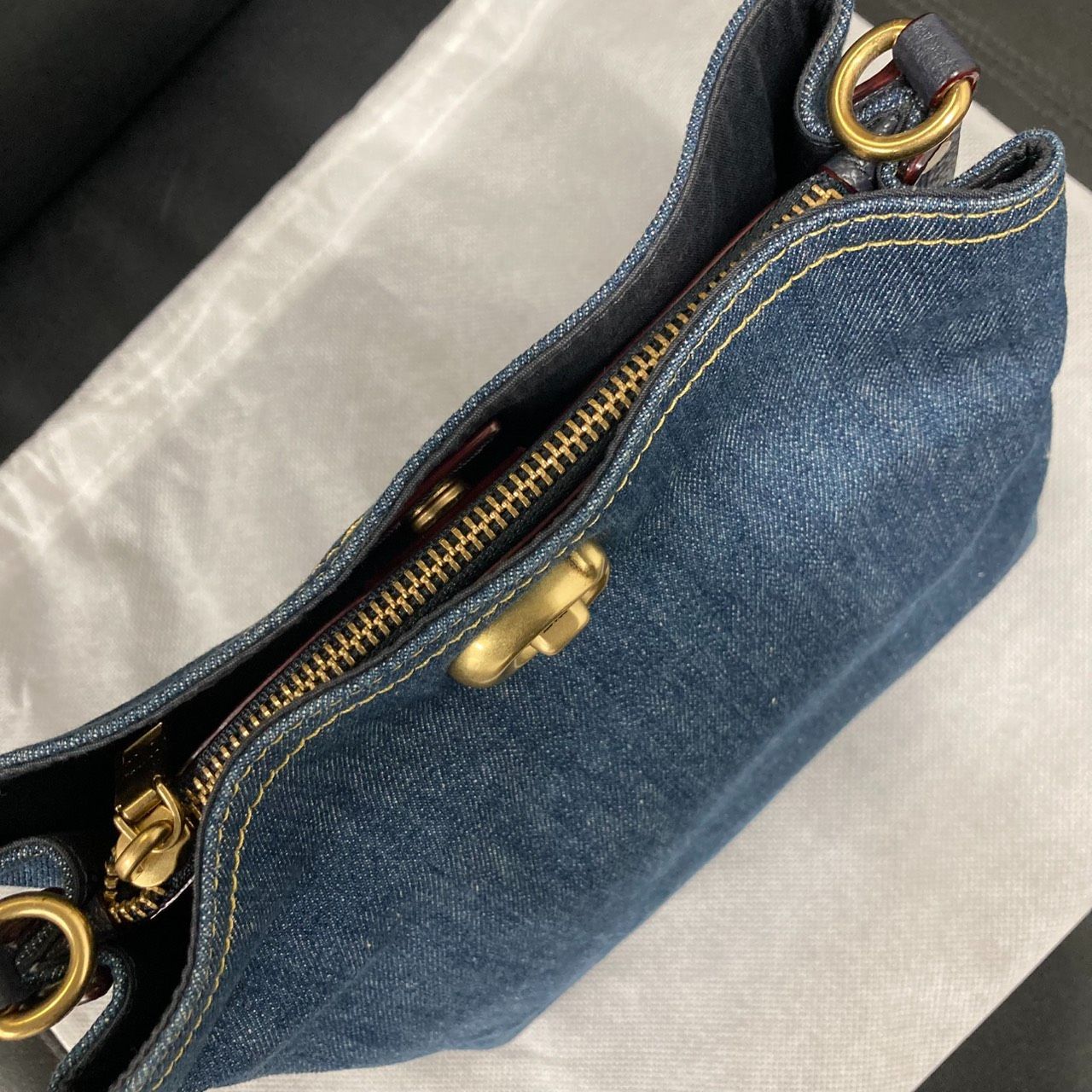 最終値下げ！【COACH】コーチ ウィロウ デニム 2way ショルダーバック