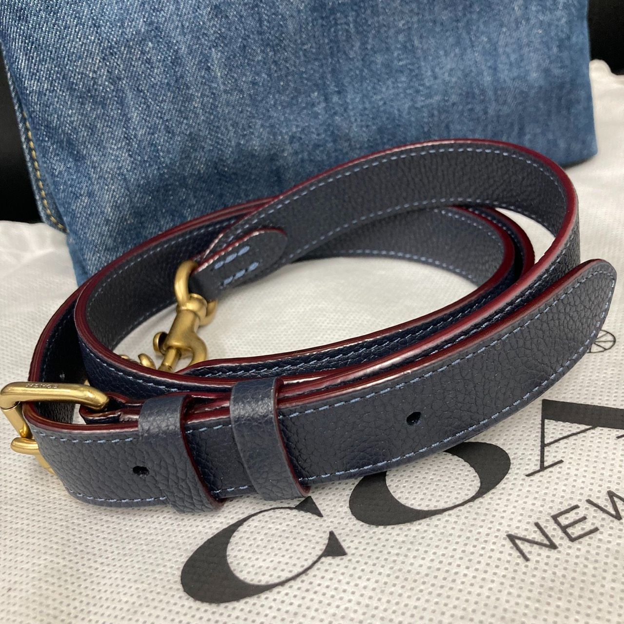 最終値下げ！【COACH】コーチ ウィロウ デニム 2way ショルダーバック
