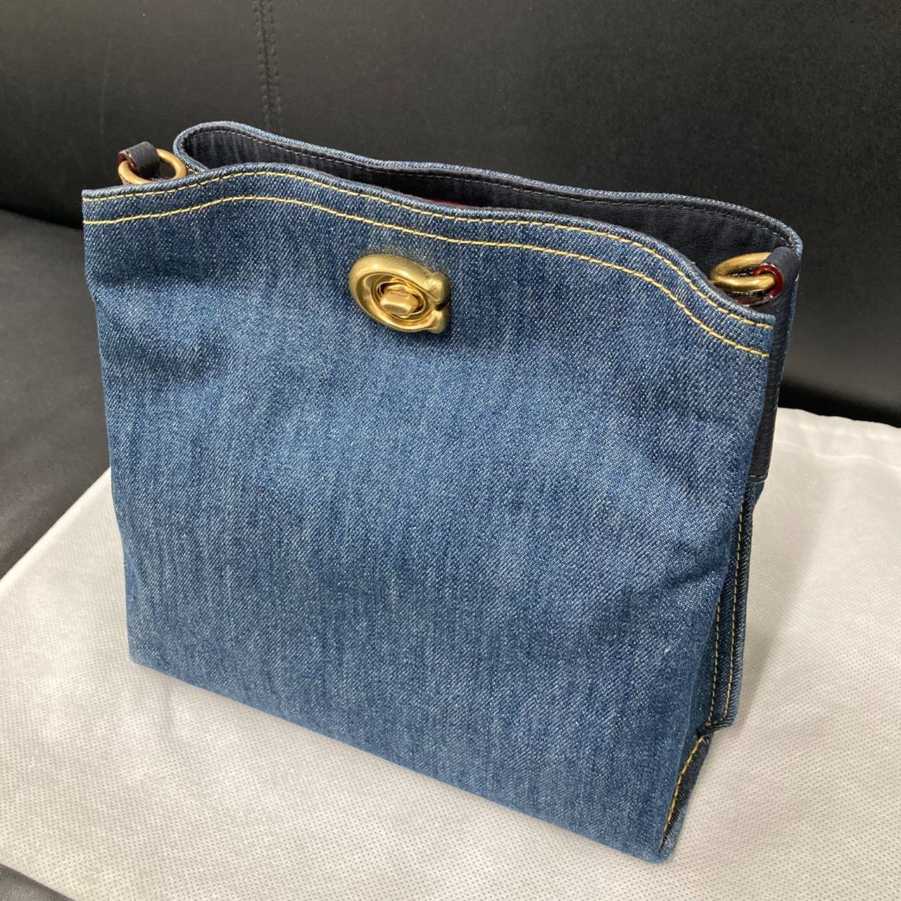 最終値下げ！【COACH】コーチ ウィロウ デニム 2way ショルダーバック
